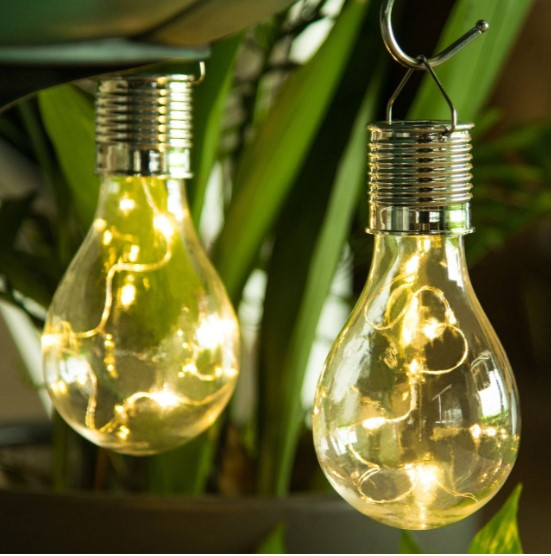 Lampa Led solara tip Bec cu agatatoare [2]