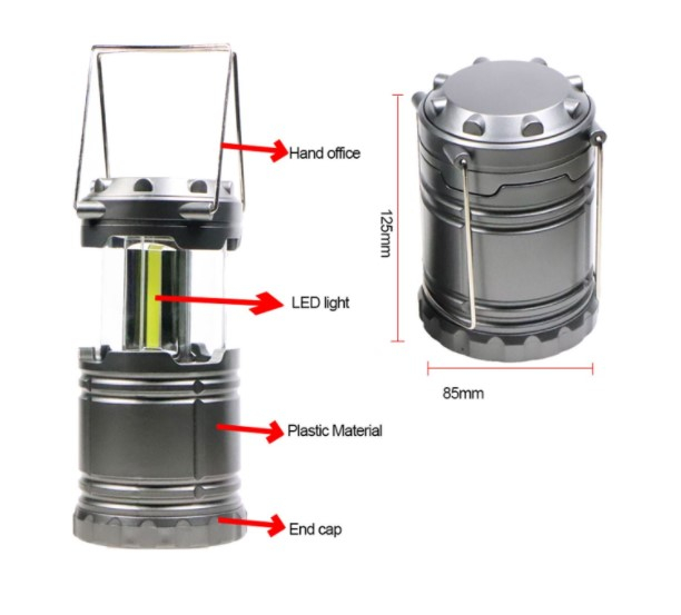 Lanterna Led portabila tip felinar cu manere [4]