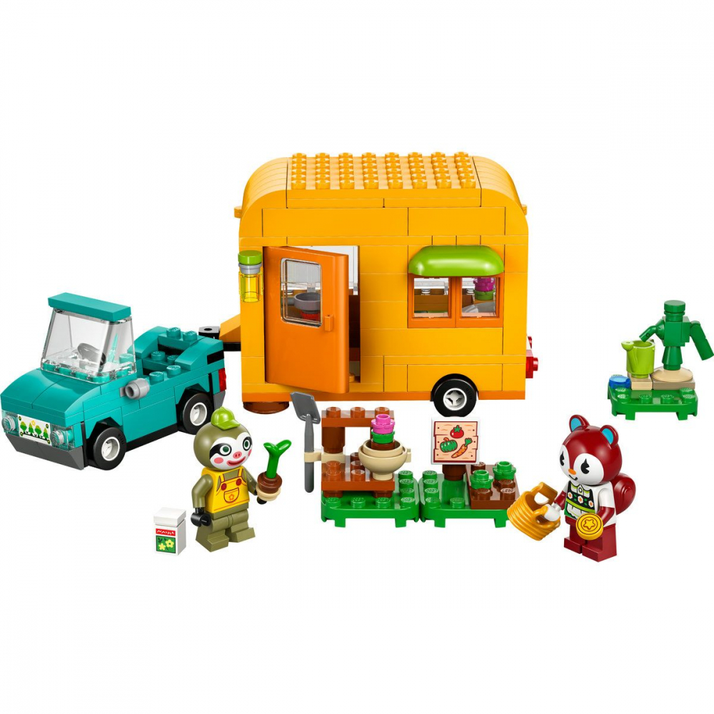 LEGO ANIMAL CROSSING CARAVANA SI MAGAZINUL DE GRADINARIT AL LUI LEIF 77054 [2]