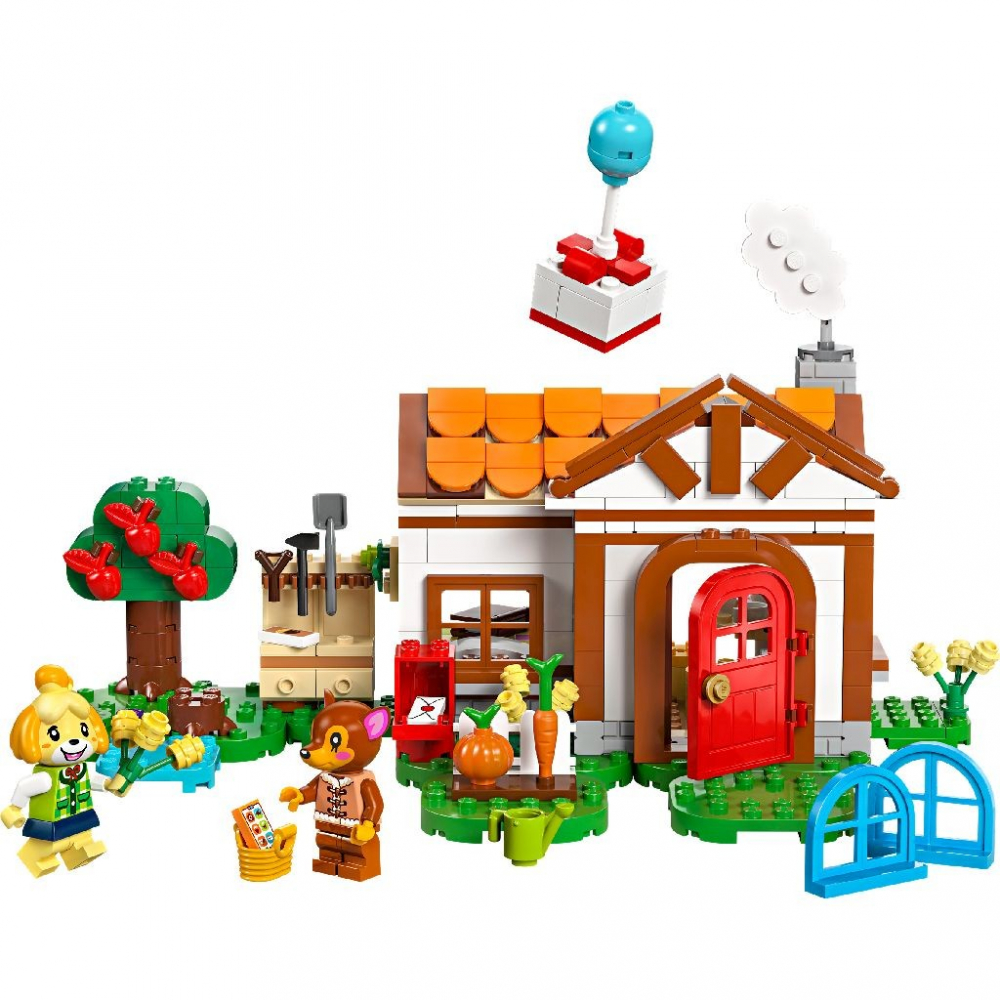 Lego Animal Crossing Isabelle Vine In Vizita 77049 [2]