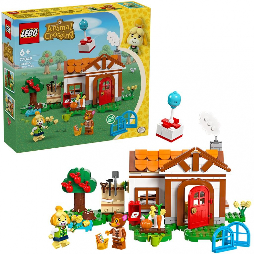 Lego Animal Crossing Isabelle Vine In Vizita 77049 [5]