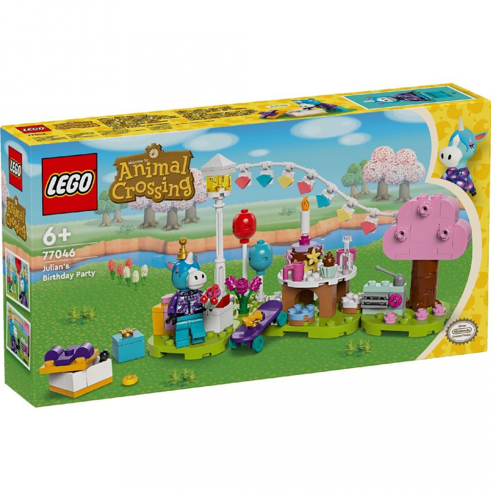 Lego Animal Crossing Petrecerea De Ziua De Nastere A Lui Julian 77046