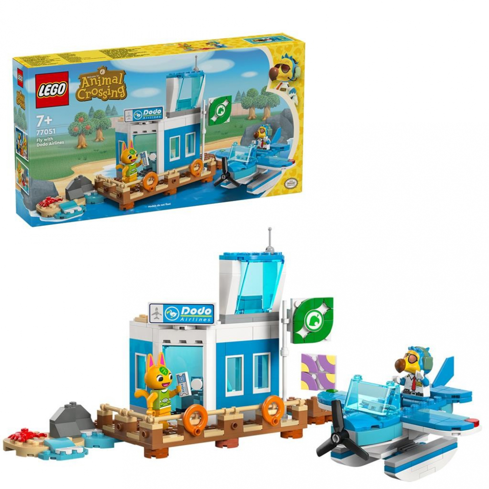 LEGO ANIMAL CROSSING ZBOARA CU DODO AIRLINES 77051 [3]