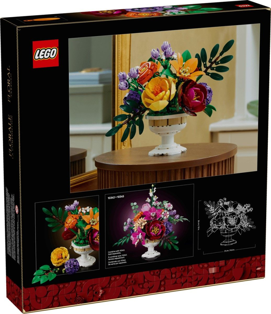 LEGO BOTANICALS  ARANJAMENT FLORAL 10345 [2]