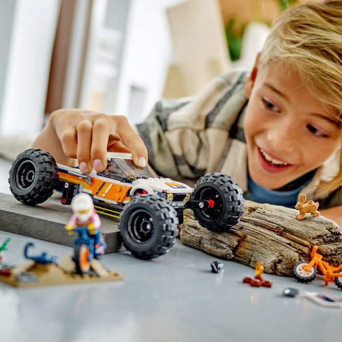 LEGO City Aventuri Off-Road cu Vehicul 4x4 60387 [3]