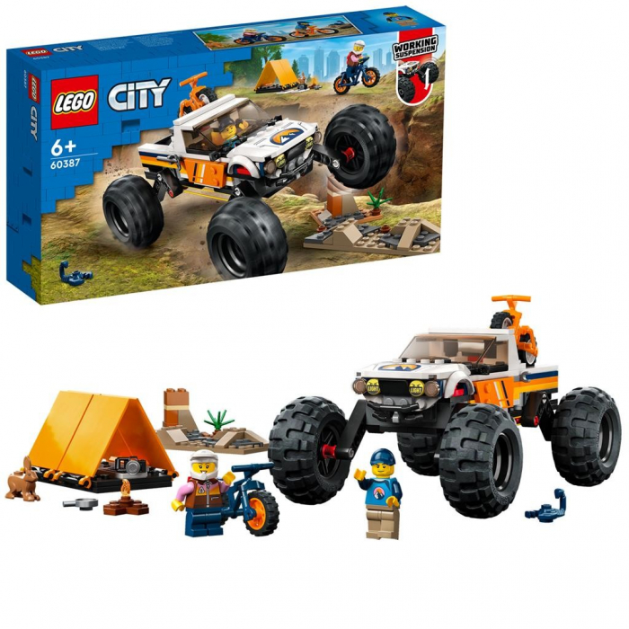 LEGO City Aventuri Off-Road cu Vehicul 4x4 60387 [6]