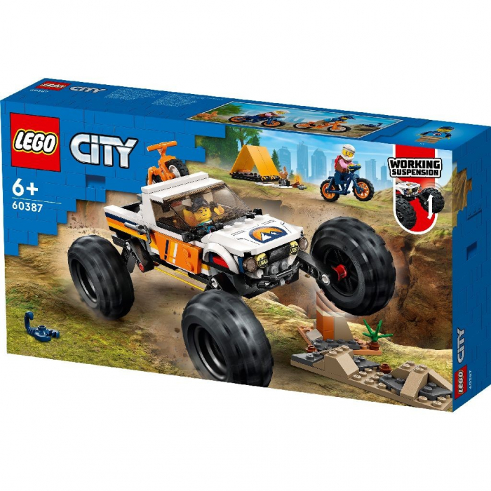 LEGO City Aventuri Off-Road cu Vehicul 4x4 60387 [5]