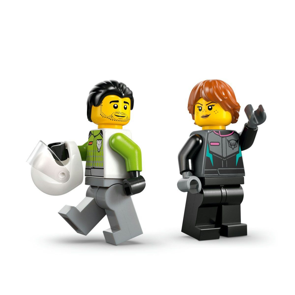 LEGO CITY AVION CU REACTIE VS MASINA 60489 [8]