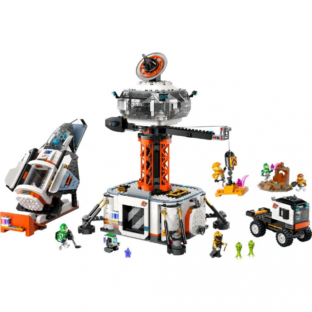 Lego City Baza Spatiala Si Platforma De Lansare A Rachetei 60434 [2]