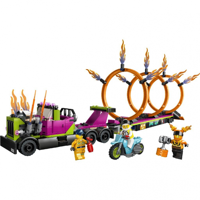 LEGO City Camion de Cascadorie și Provocarea Cercurilor de Foc 60357 [2]