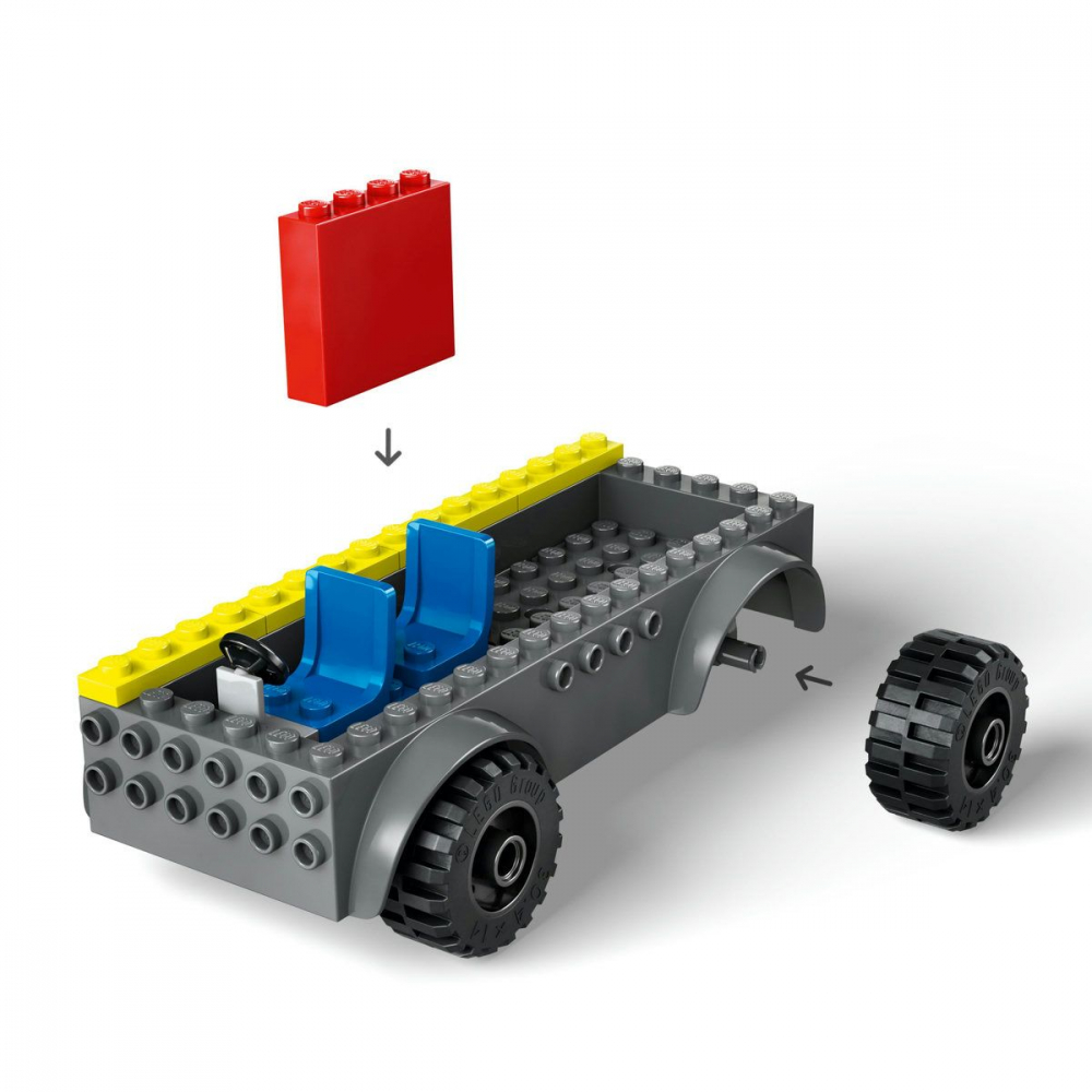 LEGO CITY CAMION DE POMPIERI CU SCARA 60463 [4]