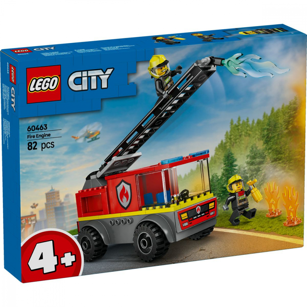 LEGO CITY CAMION DE POMPIERI CU SCARA 60463 [1]