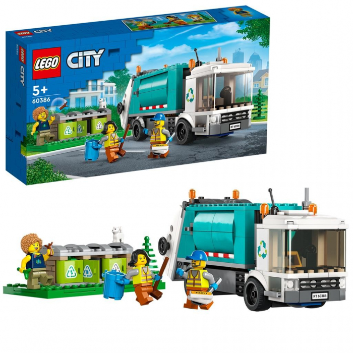 LEGO City Camion de Reciclare 60386  [6]