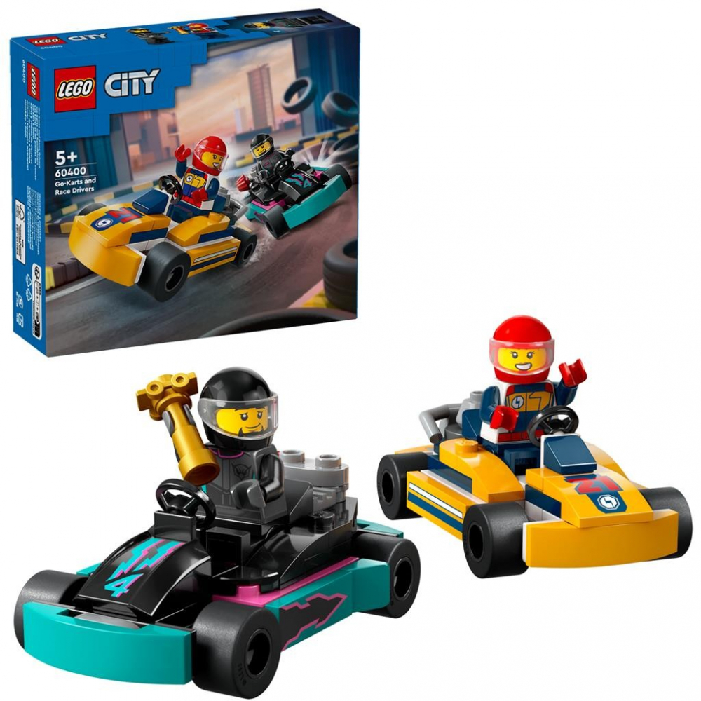 Lego City Carturi Si Piloti De Curse 60400 [5]