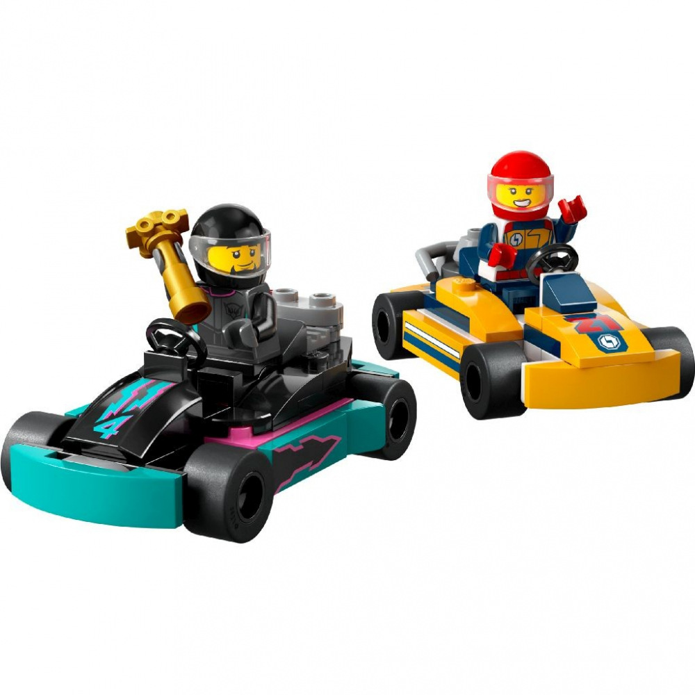 Lego City Carturi Si Piloti De Curse 60400 [2]