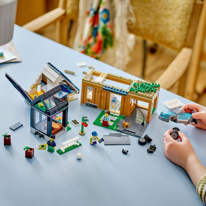 Lego city casa de familie si masina electrica 60398 [4]