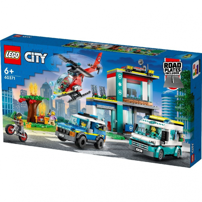 LEGO City Centru pentru Vehicule de Urgență 60371 [5]