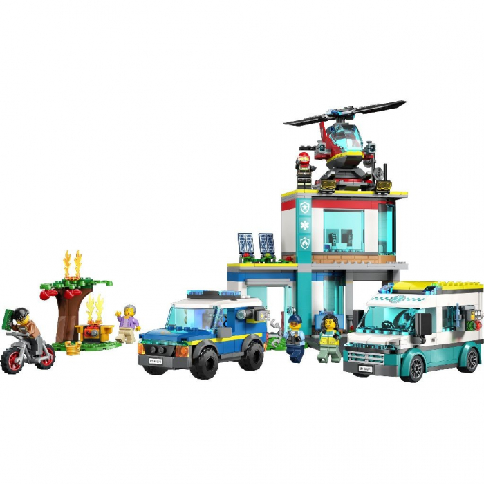 LEGO City Centru pentru Vehicule de Urgență 60371 [2]