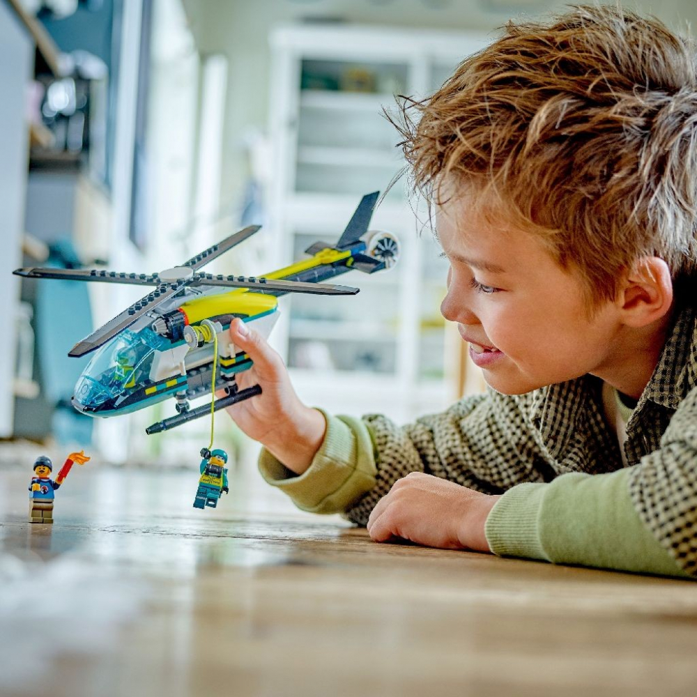 Lego City Elicopter De Salvare De Urgenta 60405 [3]
