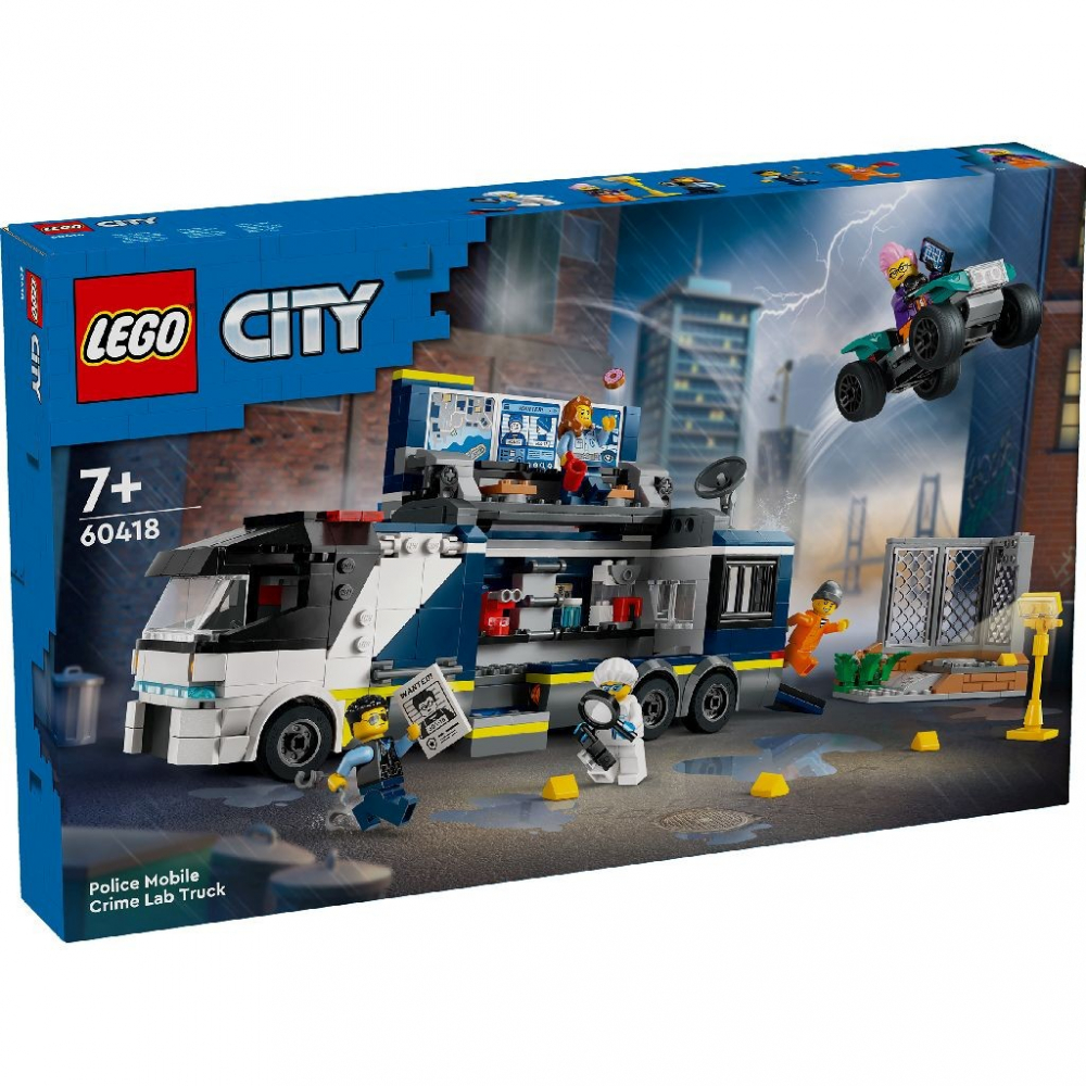 Lego City Laborator Mobil De Criminalistica 60418 [1]