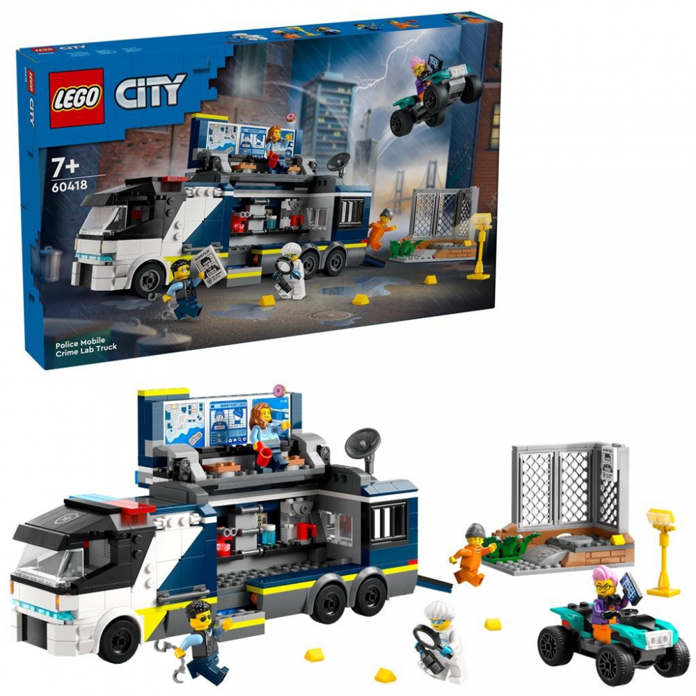 Lego City Laborator Mobil De Criminalistica 60418 [5]