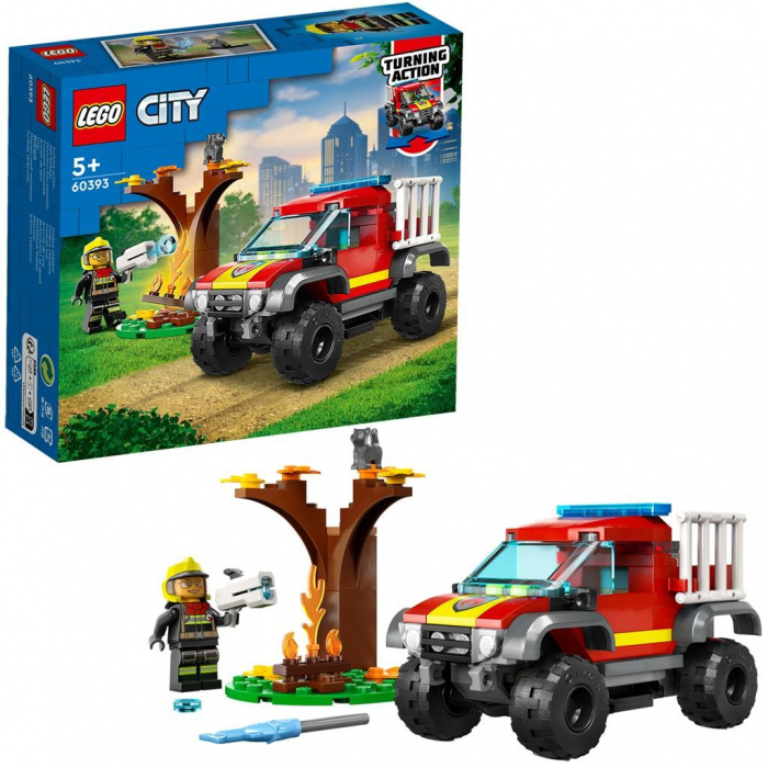 Lego city masina de pompieri 4x4 60393 [6]