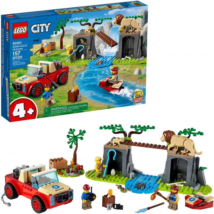 Lego city masina de teren pentru salvarea animalelor salbatice 60301 [5]