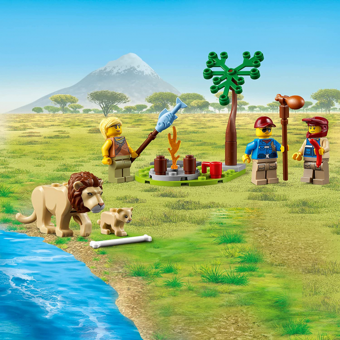 Lego city masina de teren pentru salvarea animalelor salbatice 60301 [4]