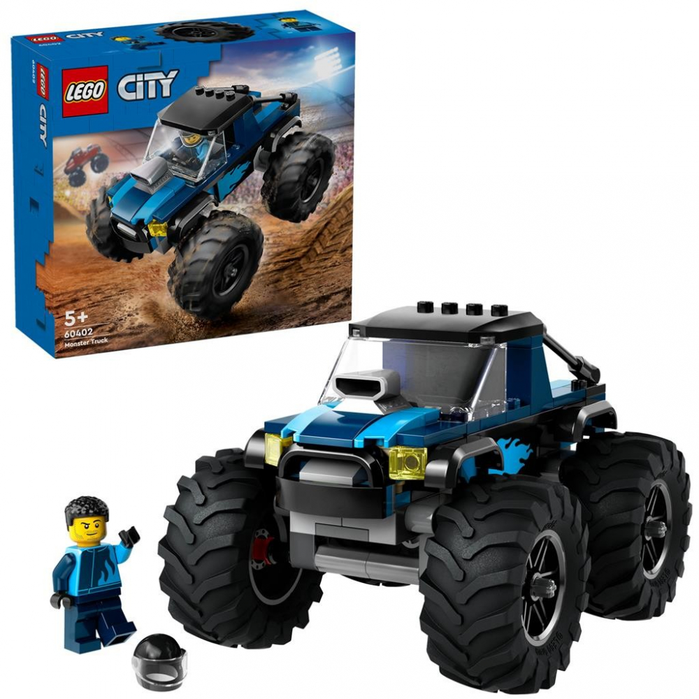 Lego City Monster Truck Albastru 60402 [6]