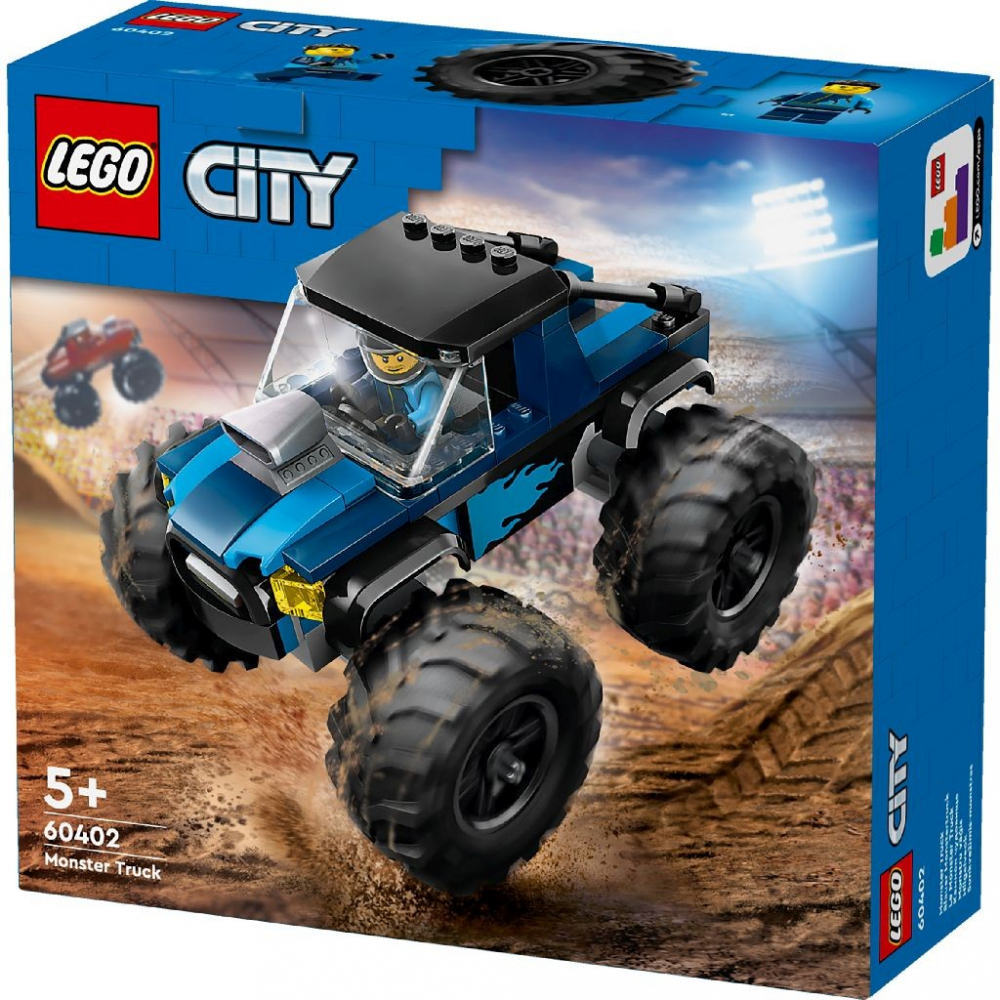 Lego City Monster Truck Albastru 60402 [5]