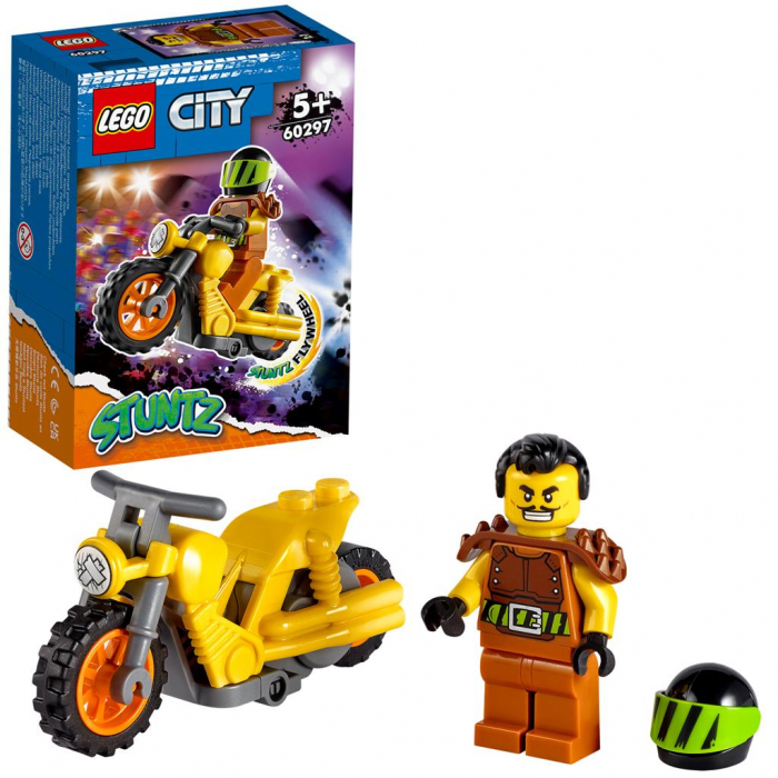 LEGO City Motocicleta de Cascadorie pentru Impact 60297 [8]