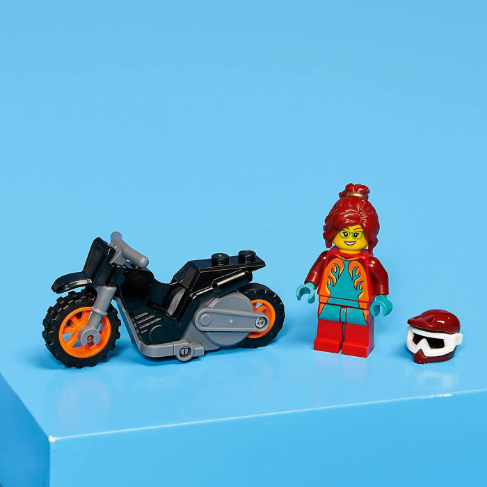 LEGO City Motocicleta de Cascadorie pentru Pompieri 60311 [4]