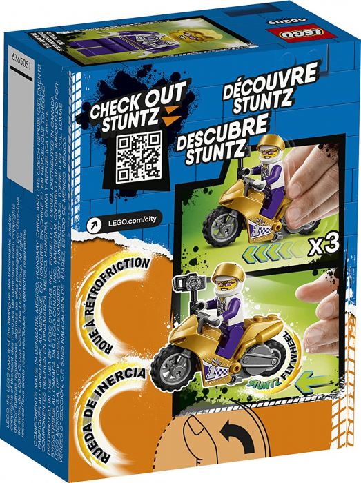 LEGO City Motocicleta de Cascadorie pentru Selfie 60309 [3]