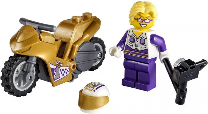 LEGO City Motocicleta de Cascadorie pentru Selfie 60309 [2]
