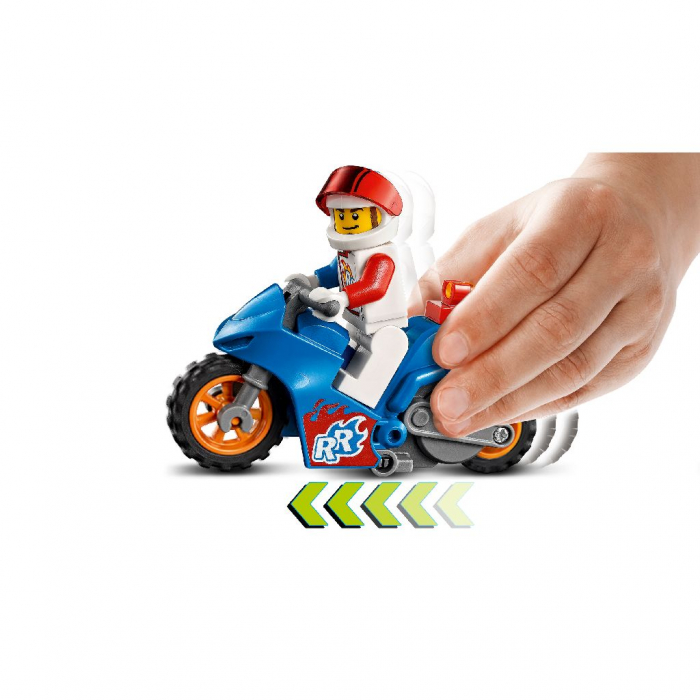 LEGO CITY MOTOCICLETA DE CASCADORIE-RACHETA 60298 [6]