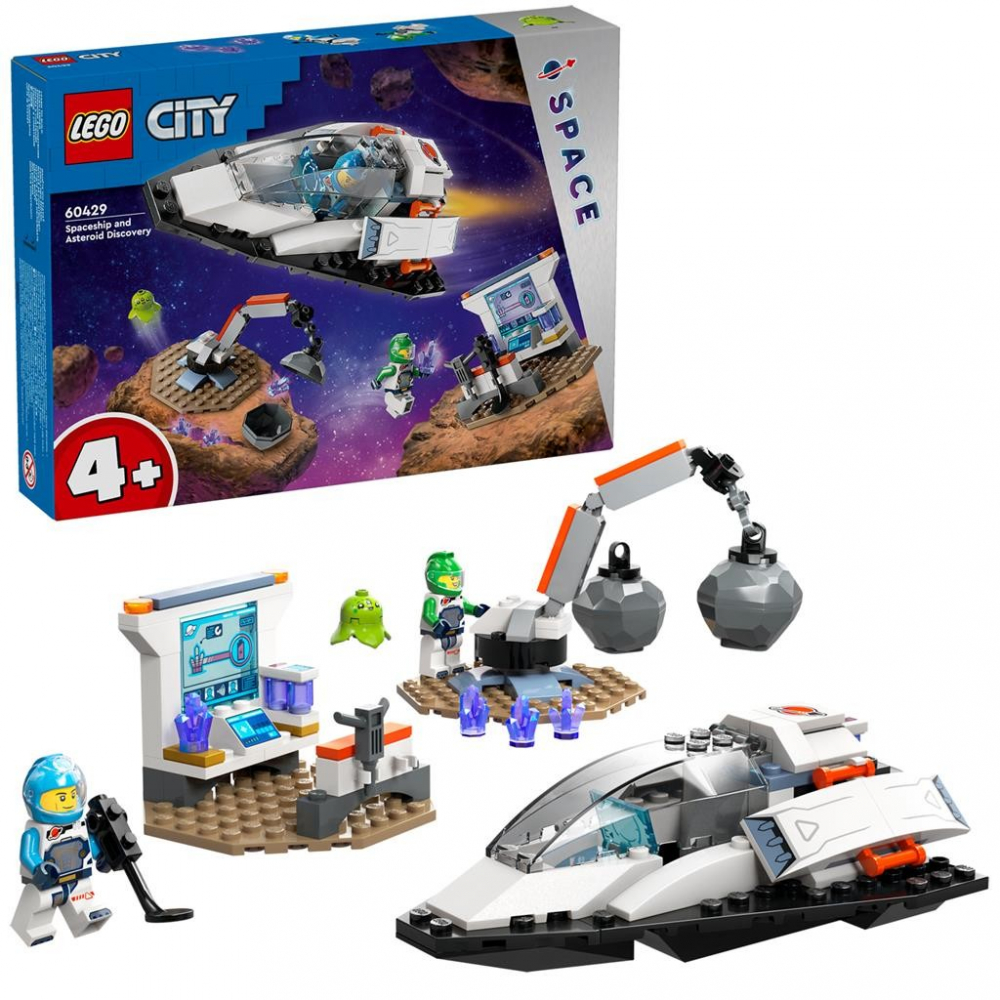 Lego City Nava Spatiala Si Descoperirea Unui Asteroid 60429 [5]