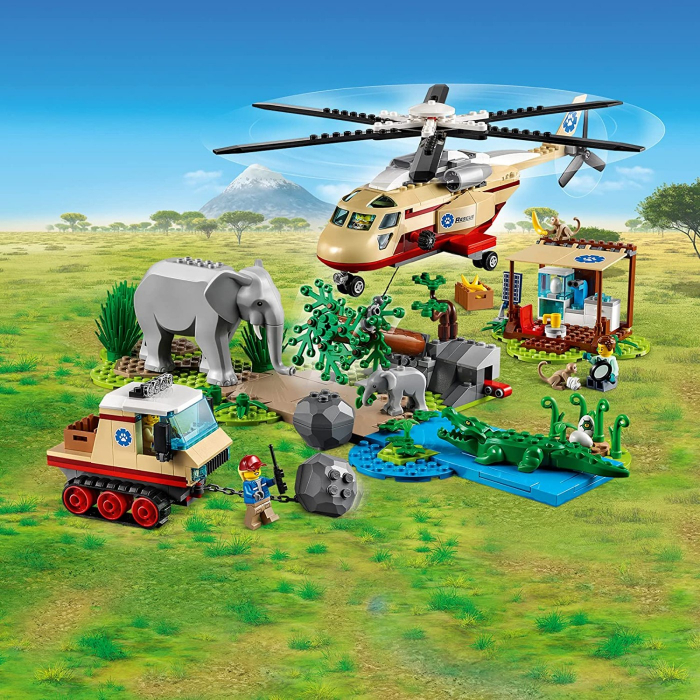 LEGO City Operațiune de Salvare a Animalelor Sălbatice 60302 [4]