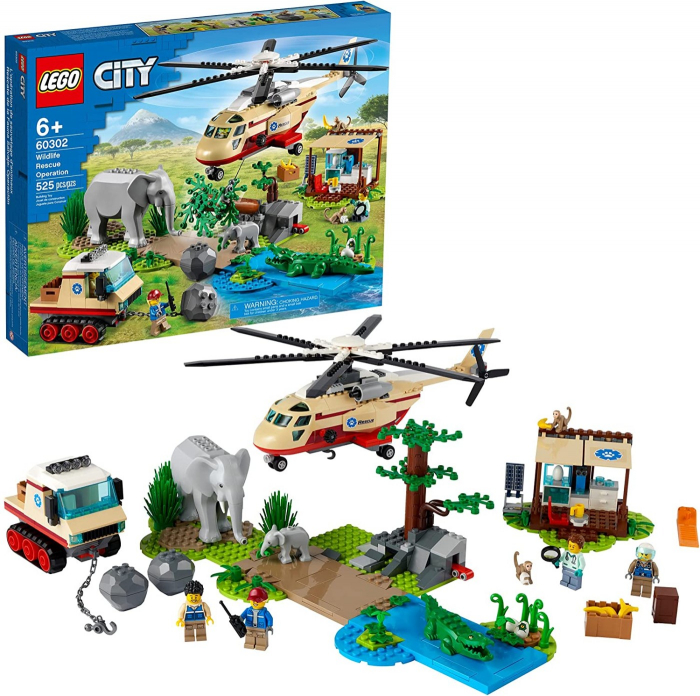 LEGO City Operațiune de Salvare a Animalelor Sălbatice 60302 [8]