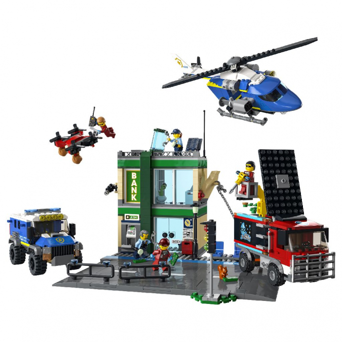 LEGO City Poliția în Urmărire la Bancă 60317  [2]
