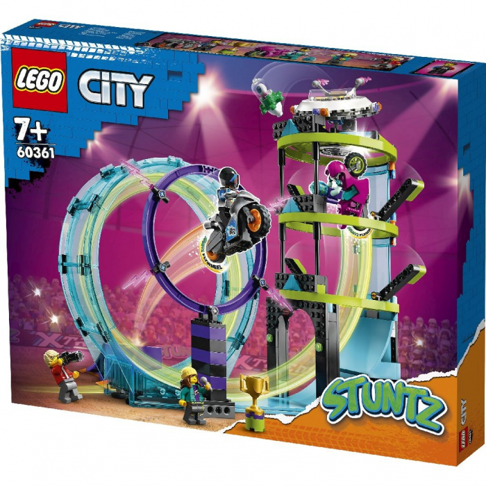 LEGO City Provocarea Supremă de Cascadorii pe Motocicletă 60361 [5]