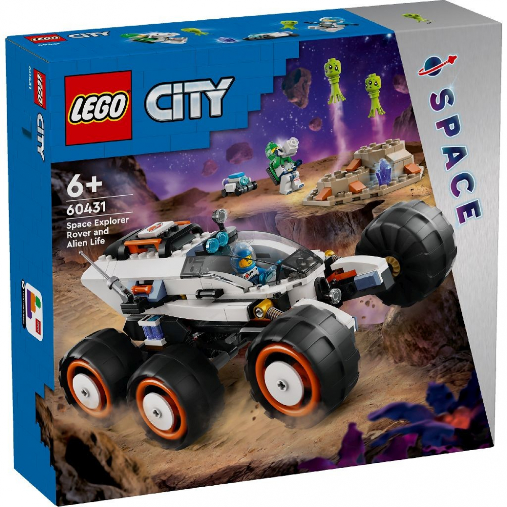 Lego City Rover De Explorare Spatiala Si Viata Extraterestra 60431 [1]