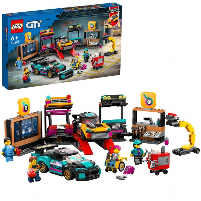 LEGO City Service pentru Personalizarea Mașinilor 60389 [6]