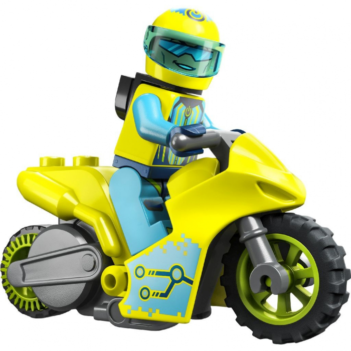LEGO City Stuntz Motocicleta de Cascadorie Cibernetică 60358 [2]