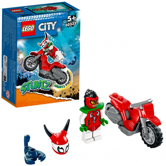LEGO City Stuntz Motocicleta de Cascadorii Scorpion Sălbatic 60332 [6]