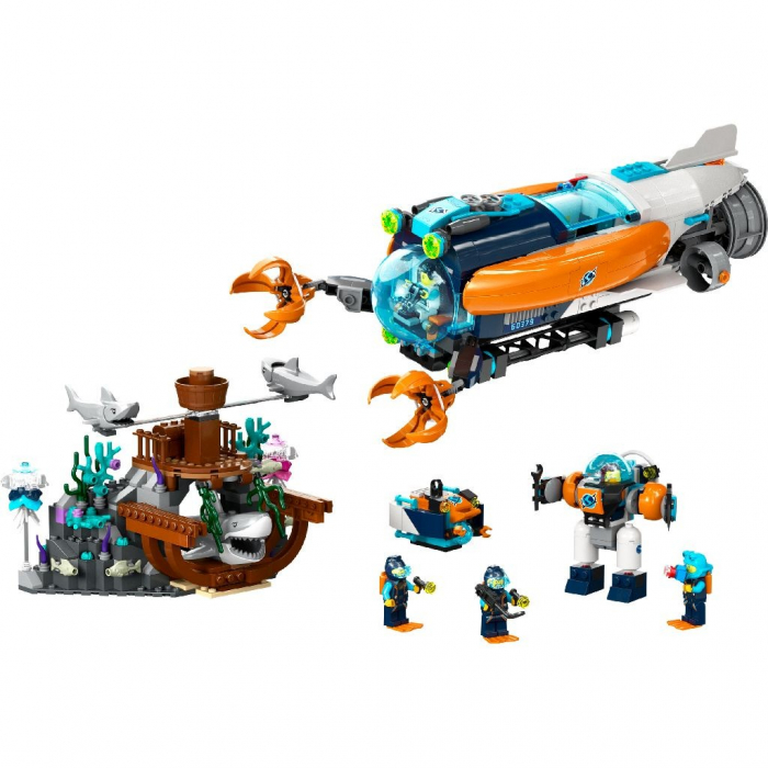 LEGO City Submarin de Explorare la Mare Adancime 60379 [2]