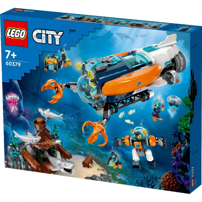 LEGO City Submarin de Explorare la Mare Adancime 60379 [5]
