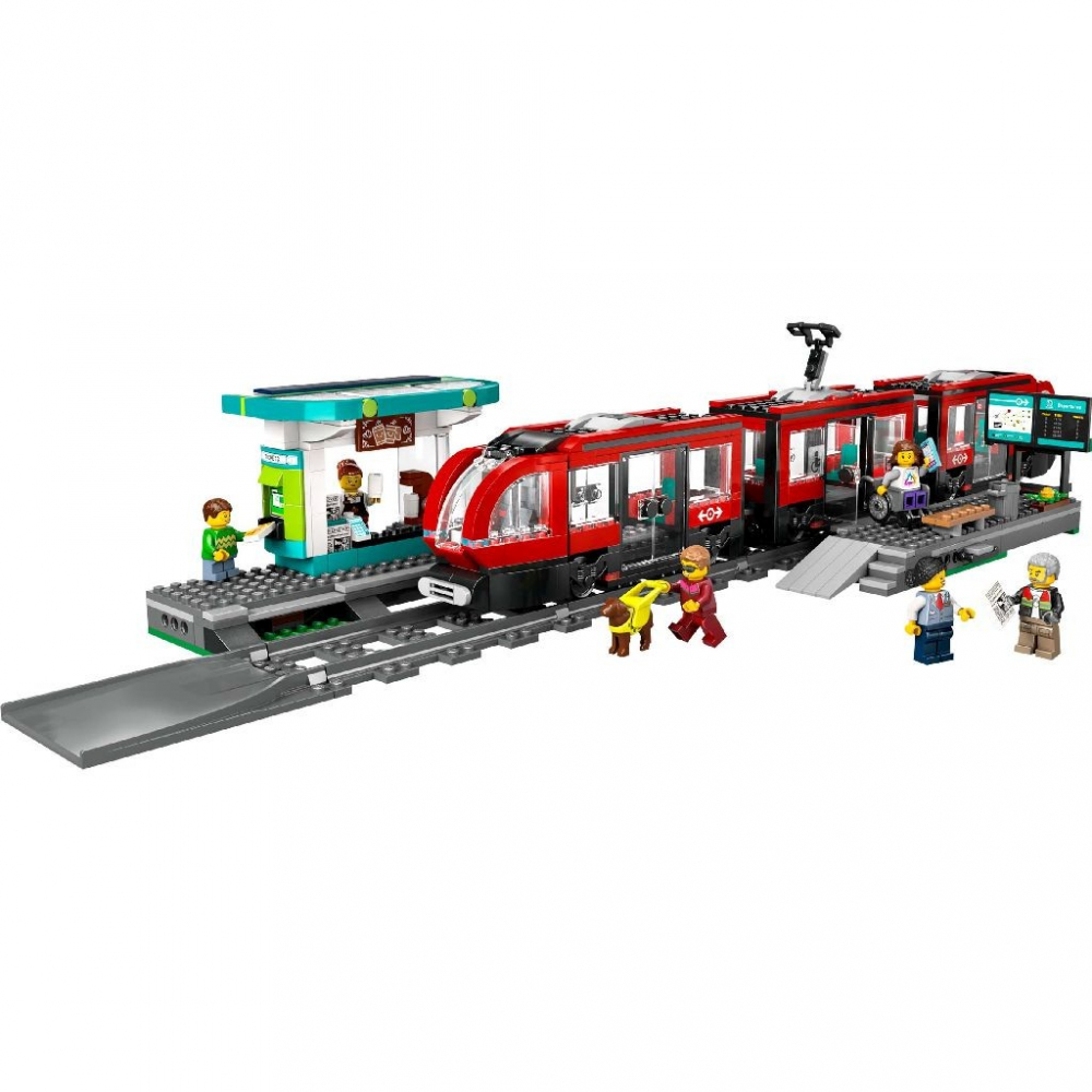 LEGO CITY TRAINS STATIE SI TRAMVAI IN CENTRUL ORASULUI 60423 [2]