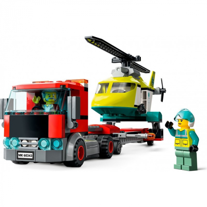 Lego city transportul elicopterului de salvare 60343 [4]