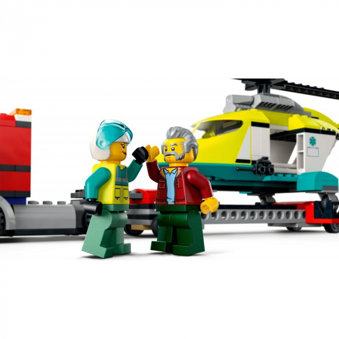 Lego city transportul elicopterului de salvare 60343 [5]