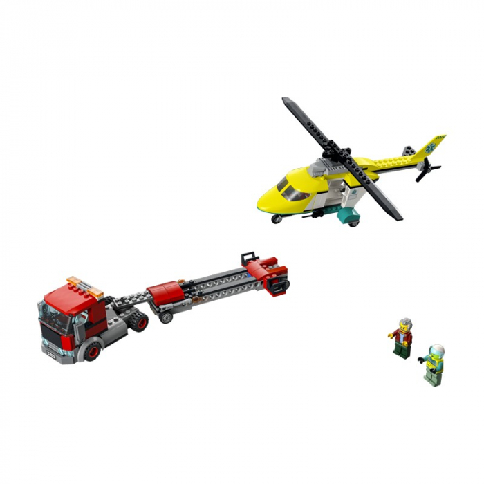 Lego city transportul elicopterului de salvare 60343 [2]